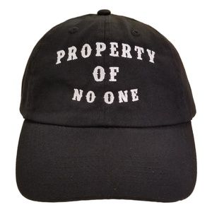 Property of no one hat
